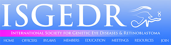 ISGEDR international society for Genetic eye diseases and retinoblastoma   